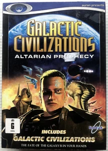 Galactic Civilizations Altarian Prophecy (Retail Boxed PC CD-ROM Game, 2005) Win - Picture 1 of 9