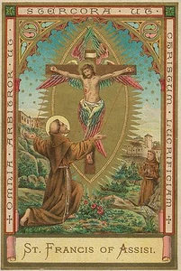 St. Francis of Assisi POSTER 24 X 36 INCH Catholic, acts, saints - Picture 1 of 1