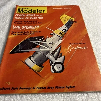 AMERICAN MODELER Magazine October  1962 Model Aviation - Image 1 of 4