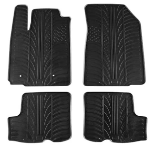 For Dacia Sandero 2008-2012 Car Floor Mats Rubber All Weather Heavy Duty Liners - Picture 1 of 7
