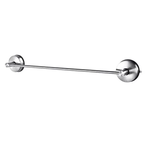 Suction Cup Bath Hand Towel Bar for Bathroom Wall Mount 22 Inches Stainless Stee - Picture 1 of 12