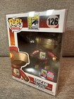 Toucan Red Robot Funko Pop #126 2021 SDCC Limited Edition Sticker W/ Protector