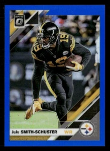 2019 Donruss Optic #82 JuJu Smith-Schuster Blue #/150 - Picture 1 of 2