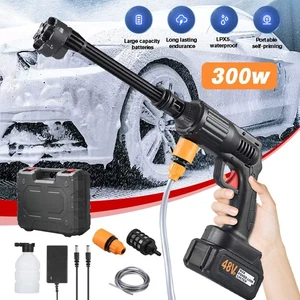 High Pressure Washer Car Wash Water Gun Power Garden Portable Cleaner Machine UK - Picture 1 of 15