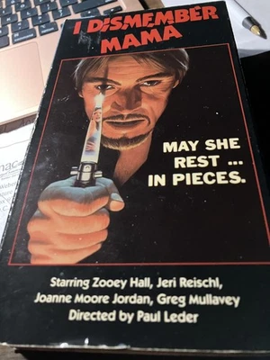 Rare "I Dismember Mama" VHS Vintage Horror Classic 1972 Zooey Hall - Image 1 of 2