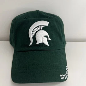 New Michigan State Spartans Green Adjustable Cotton Baseball Hat Cap - Picture 1 of 6