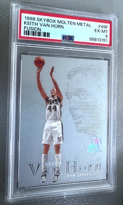 1998-99 Skybox Molten Metal Fusion Supernatural Keith Van Horn /250 PSA - Image 1 of 2