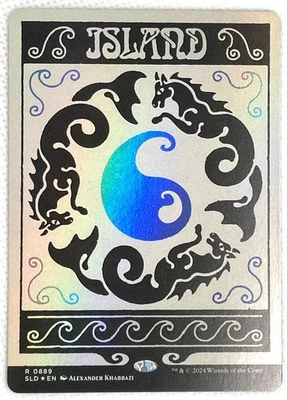 Magic The Gathering Island Secret Lair SLD Foil English New - Image 1 of 2