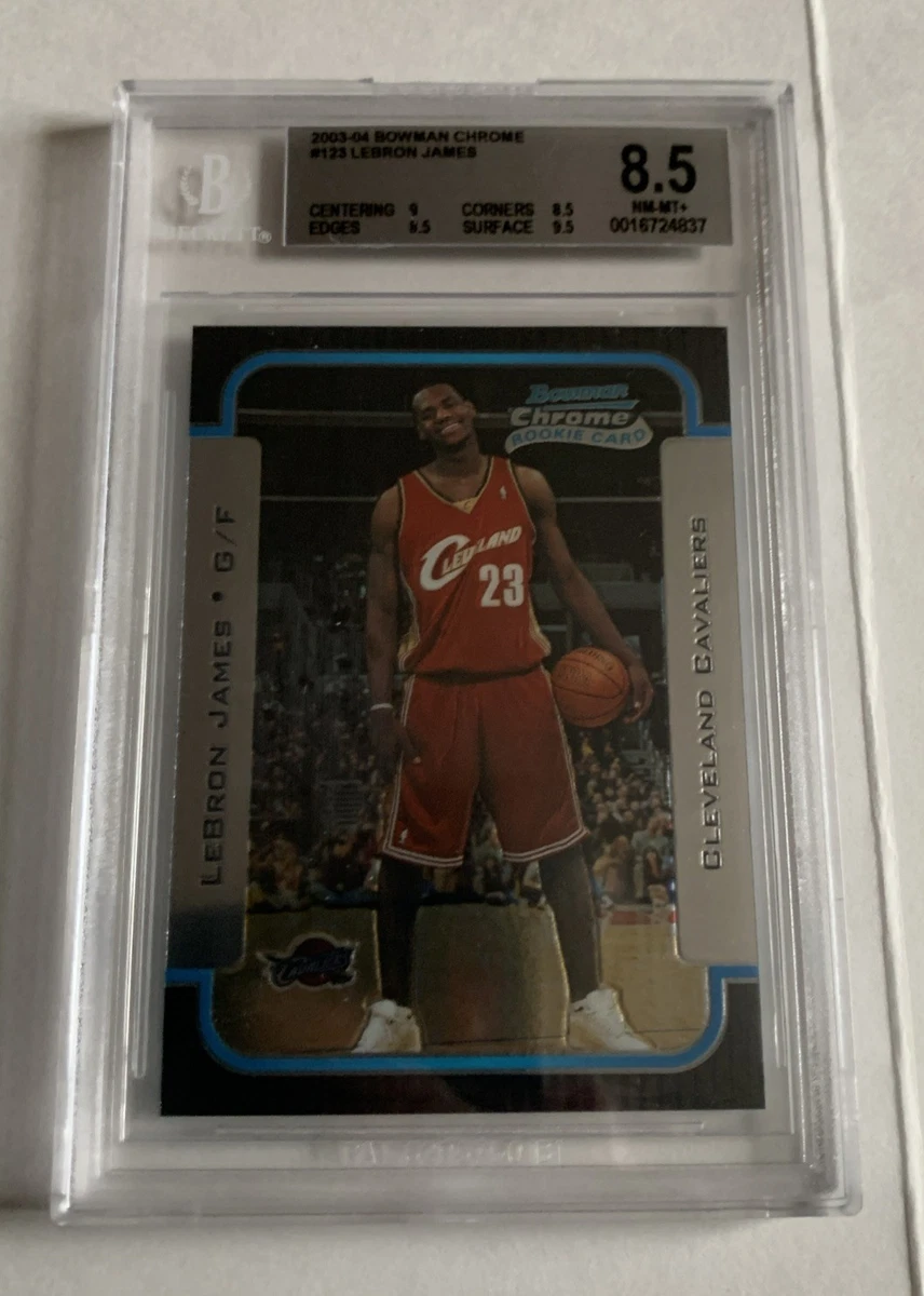 貴重　Lebron James Bowman Chrome RC BGS9 貴重 Lebron James Bowman Chrome RC BGS9 Lebron James Topps Chrome