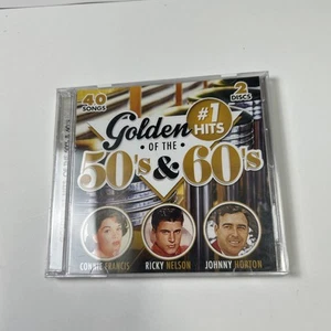 Golden #1 Hits of the 50's & 60's (2 CD's, 2018) 40 Songs-Very Good - Picture 1 of 6