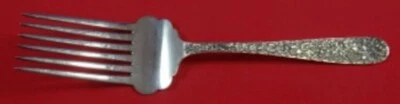 Repousse by Kirk Sterling Silver Buffet Fork 6-Tine 925/1000 Mark 10" Serving - Image 1 of 2