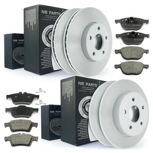 Bremsscheiben Bremsbeläge vorne hinten 278/265mm für Ford C-Max DM2 Focus II - Bild 1 von 6