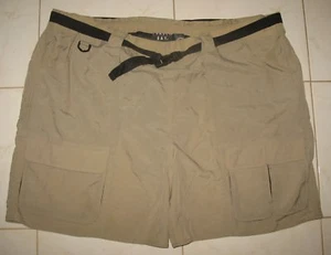 TRADER BAY - Size 2XL  W/ BELT Bathing Suit  Swimming Shorts - KHAKI -  NYLON  - Picture 1 of 3
