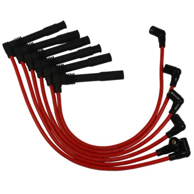 Cable bujía rojo rendimiento 671-6165 para Volkswagen Passat Audi A4 A6 2,8 L Foto 1 de 4