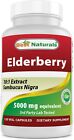 Best Naturals Elderberry 5000mg 120 Veg Capsules 