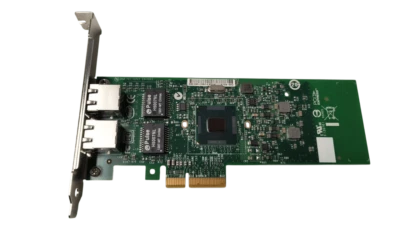 1P8D1 Dell Dual Port 1GB RJ-45 Network Adapter Full Height Bracket - Image 1 of 4