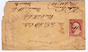 #26A-3 Cents 1857, 76L11L to Mr. M. DeWitt Older, Blue Earth City, Minnesota - Picture 1 of 2
