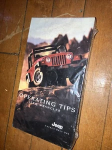 Jeep Wrangler TJ Dealer Factory VHS Operating Tips Video Cassette Tape SEALED - Picture 1 of 8