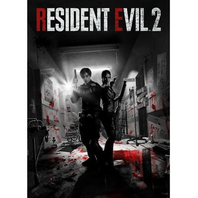 Resident Evil 2 Limited Edition Fine Art Giclee ZAVVI EXCLUSIVE - Image 1 of 3