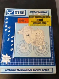 ATSG CHRYSLER PASSENGER A404, A413, A670 TECHTRAN MANUAL - Picture 1 of 2