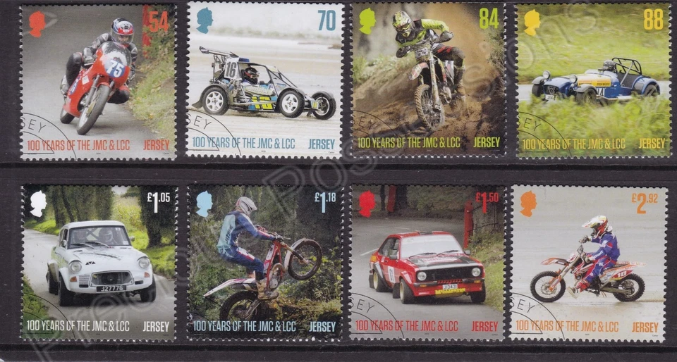 JERSEY USED CTO STAMP SET 2020 JMC & LCC 100 YEARS SG 2482-2489 - Image 1 of 1