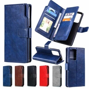 For Xiaomi Mi 11T Redmi Note 11/10/9 Pro 9s Wallet Card Stand Leather Case Cover - Picture 1 of 38