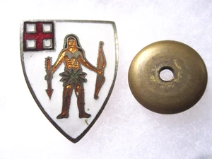 Tornillo DUI - 182º Infantería Regt., Sin fabricante - Imagen 1 de 2