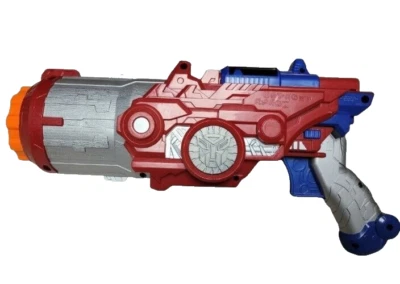 Nerf Cyber Blaster Transformers Optimus Prime funcionando sonido y luz Hasbro 2011 Foto 1 de 4