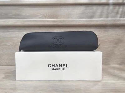 CHANEL MAKEUP VIP GWP Gift Cosmetic Makeup Travel Pouch Pencil Brush Case Bag - Image 1 of 4