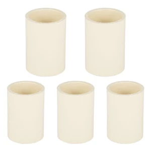 5 Pack EFIELD CTS CPVC Fittings 1 Inch Slip x 1 Inch Slip Socket Coupling - Picture 1 of 6