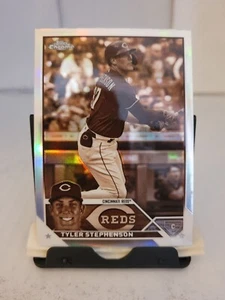 2023 Topps Chrome Sepia Parallel Tyler Stephenson #162 Reds - Bild 1 von 2