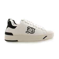 NEW JOHN GALLIANO Shoes Sneakers Female White black 40 - 15506-CP-C-40
