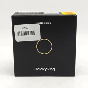Samsung Galaxy Ring SM-Q507 Activity Tracker Size 7 In Titanium Gold - Picture 1 of 5