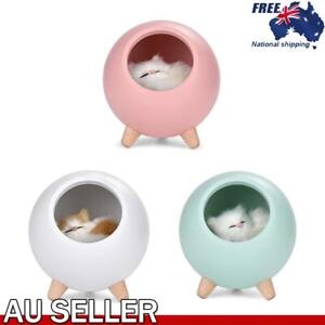 USB Charging Touch LED Night Perfect Gift Sleeping Cat Light for Children Baby