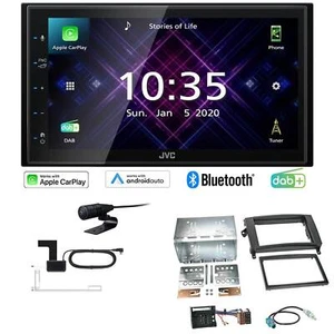 JVC Autoradio Apple CarPlay Android DAB+ für Mercedes Benz A-Klasse W169 C169 - Bild 1 von 8