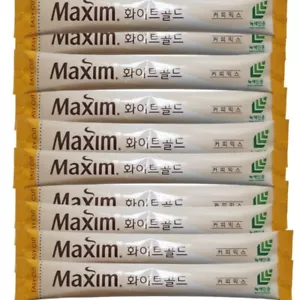 Maxim White Gold Premium Korean Instant Coffee Mix Easy Cut 11.7 g 10 sticks - Picture 1 of 4