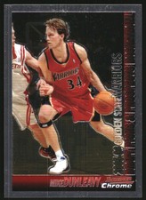 2005-06 Bowman Chrome Golden State Warriors Basketball Card #89 Mike Dunleavy