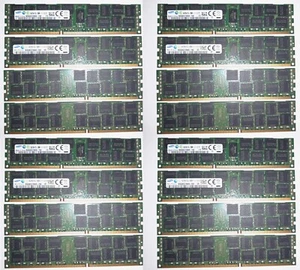 LOT RAM mémoire 256GB (16x16GB) DDR3 PC3L-12800R ECC REG pour serveur - Photo 1/1