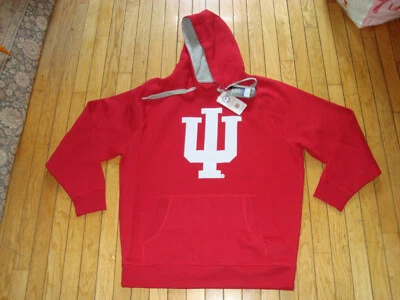 IU INDIANA UNIVERSITY HOMBRE LICENCIA VICTORIA SUDADERA CON CAPUCHA TALLA XL ¡NUEVO CON ETIQUETAS! Foto 1 de 4