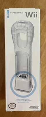 Nuevo en caja Adaptador de accesorio Nintendo Wii Motion Plus auténtico OEM sellado de fábrica Foto 1 de 3