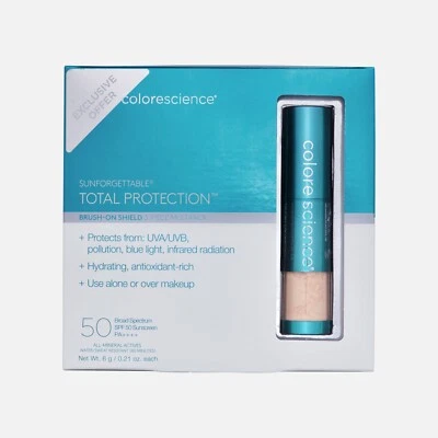 Colorescience Sunforgettable Total Protection Brush on Shield SPF 50 Multipack - Image 1 of 3