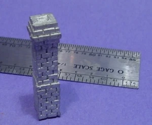 O/On3/On30 BRICK CHIMNEY 1/48 WISEMAN MODEL SERVICES DETAIL PARTS O350 - Picture 1 of 1