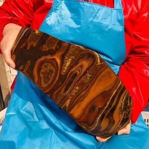 16.41LB Natural Tiger's-Eye Rough raw Stone Rock Specimen Madagascar Healing - Picture 1 of 17