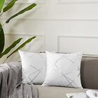 Decorative Throw Pillow Covers 20 X 20white Sofa Thick Cushion Pillow Coverss...