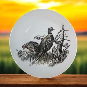 Vintage Johnson Brothers Platillos Juego Pájaros Faisán 5 3/4" Hecho en Inglaterra - Imagen 1 de 2