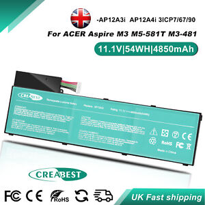 AP12A3i AP12A4i Battery For ACER Aspire Timeline Ultra M3-581 M5-481TG Ultra M5