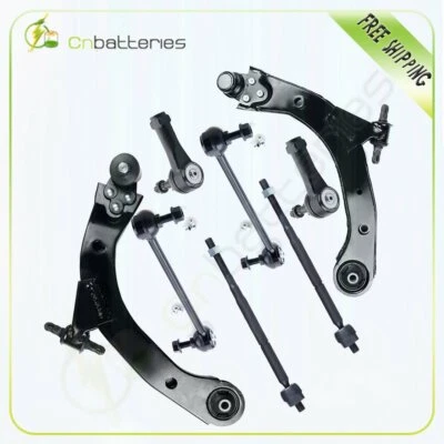 Kit de direção 8 peças estabilizador de extremidade de haste de amarração barra link para 2005-2006 Pontiac Pursuit - Imagem 1 de 4