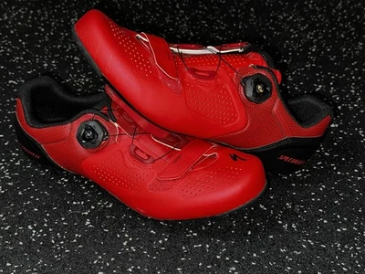 Zapatillas de Ciclismo Specialized Expert RD Carbono Rojo Boa Talla 44 Cross Country Foto 1 de 4