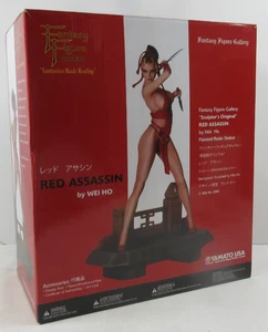 MIB "Red Assassin" LIMITED Fantasy Figure Gallery Wei Ho 2014 YAMATO USA Statue - Picture 1 of 12