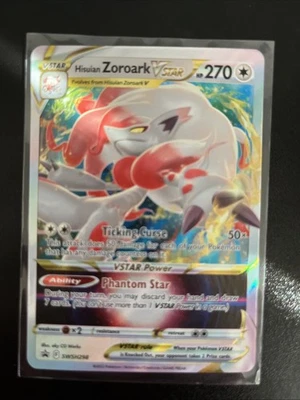Hisuian Zoroark VSTAR SWSH298 SWSH: Sword & Shield Promo Cards Holo - Image 1 of 4